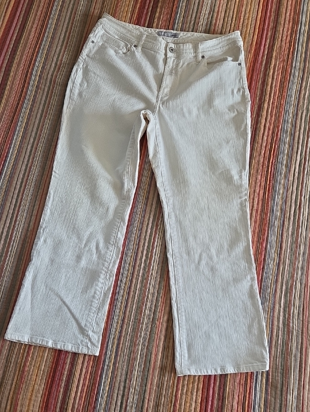 Chico's Platnium White Jean